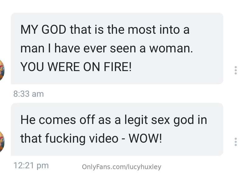 Reviews are in for the sex tape I made with my boyfriend ❤️‍..