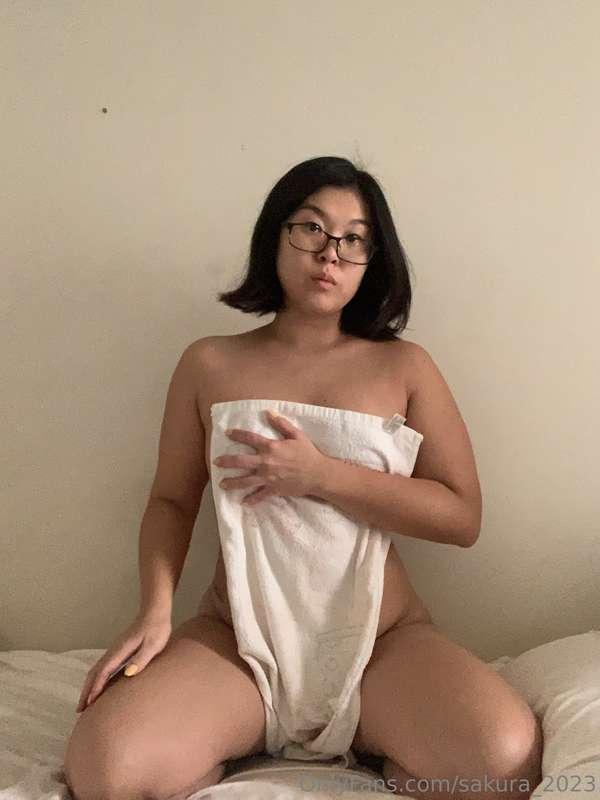 I took a quick shower, sexy