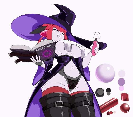 [NSFW] Pulse Witch WIP