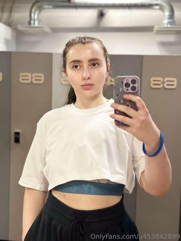 I went to the gym. There’s a very interesting dynamic about ..