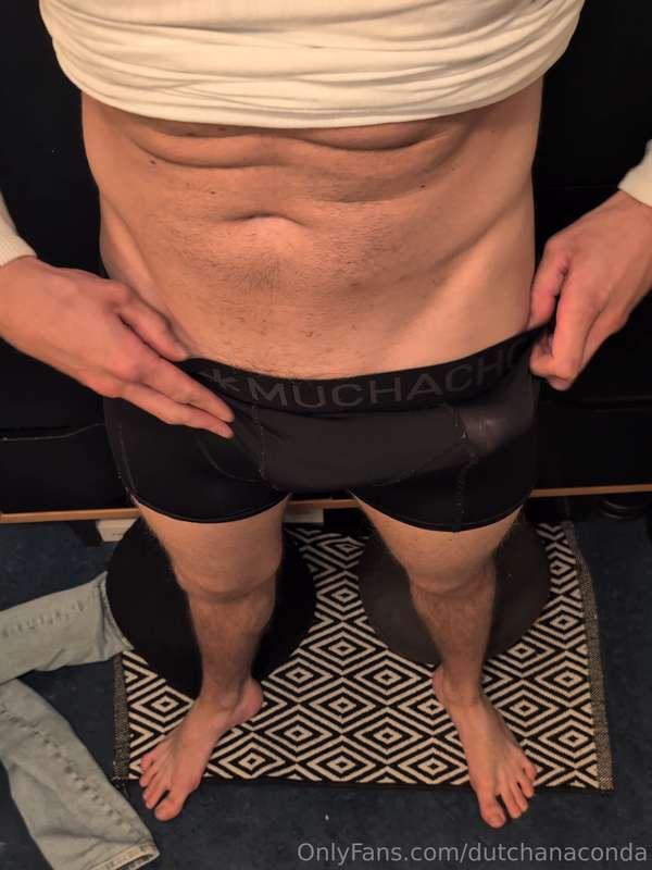 Swipe to remove boxers 😋