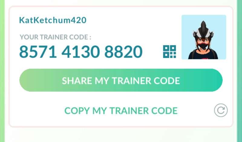 ADD ME ON POKÉMON GO! 💗💗