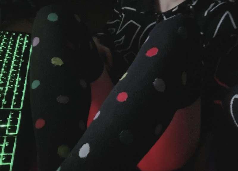 Pokedot Thigh Highs