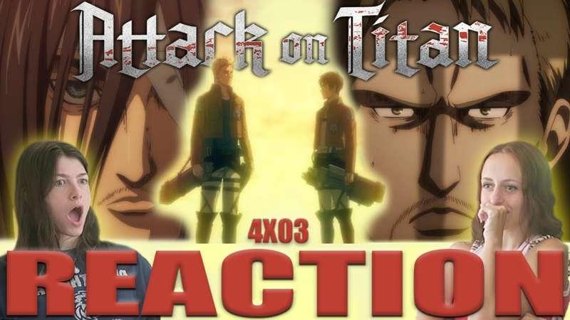 Attack on Titan (SUB) - 4x3 The Door of Hope - Reaction