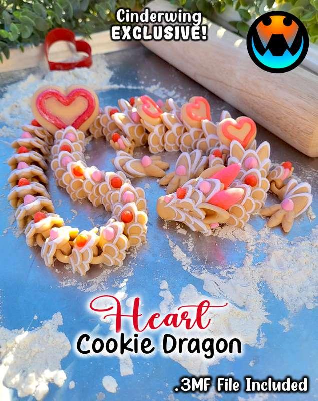 Heart Cookie Dragon!