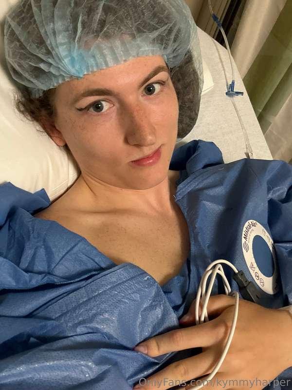 I had surgery today! It was a serious surgery but thankfully..