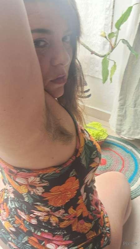 relaxed and hairy...
