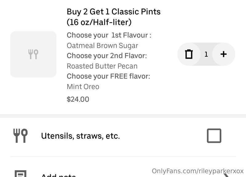 How good do these flavors sound? 🤤🤤 About to be in heaven