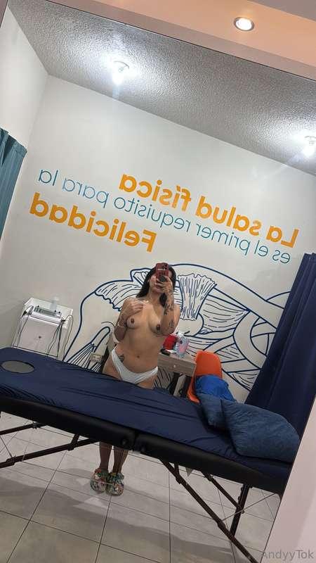 Antes del masaje😈