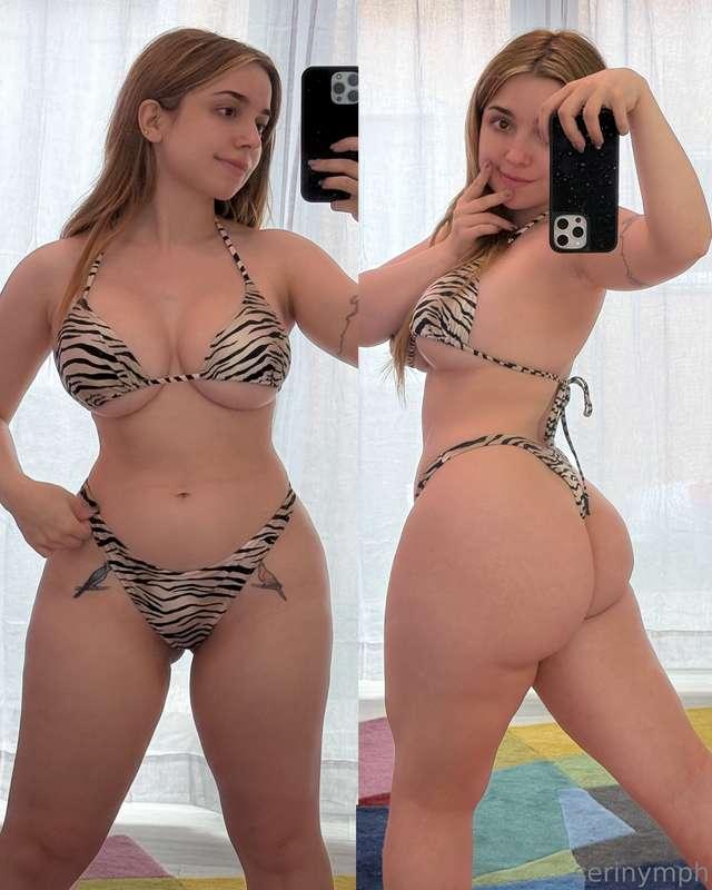 first bikini pic of the season!!! :Dhope you don't mind the ..