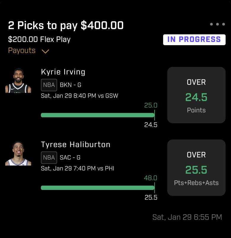 4/4 on Prizepicks Tonight!!! 
