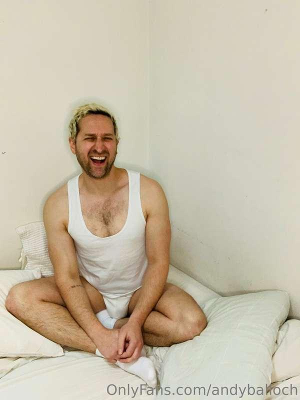 Absolutely laughing at something dumb.