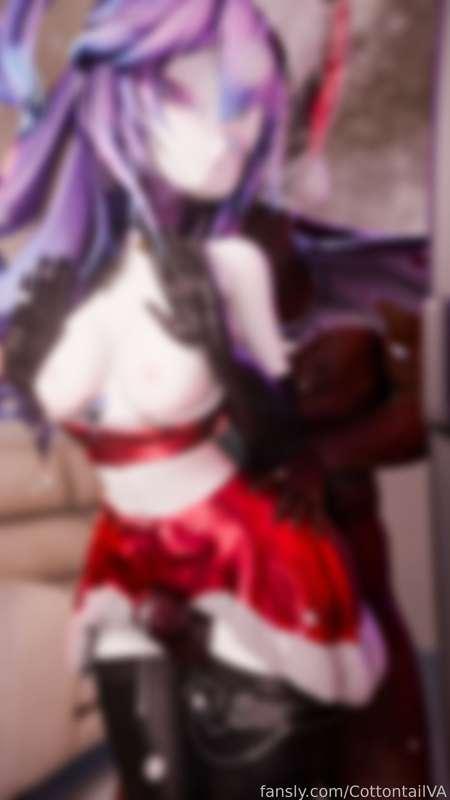 you want... a thigh job for Christmas? you seriously are such a perv... I guess I can give it to you... 


#lewdtuber #vtuber #hentai #horny #slut #thighjob #fyp
