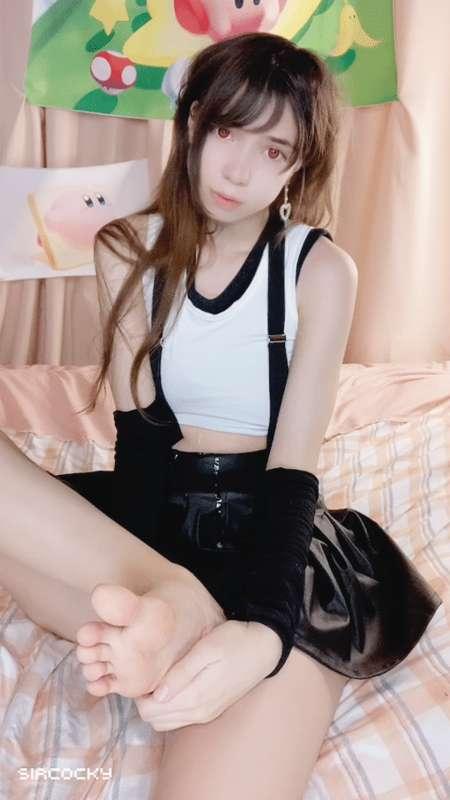 New Heroine - Tifa Cock Hard (o_ _)ﾉ彡☆
