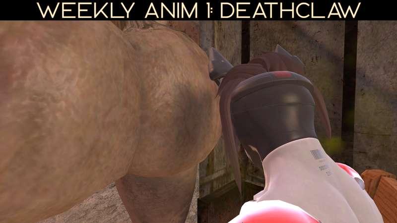 Weekly Animation 1: Deathclaw
