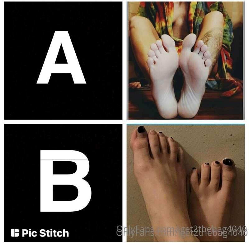 1 DAY TIEBREAKER of SEMI FINALS RD OF SEXIEST FEET CONTEST!!..