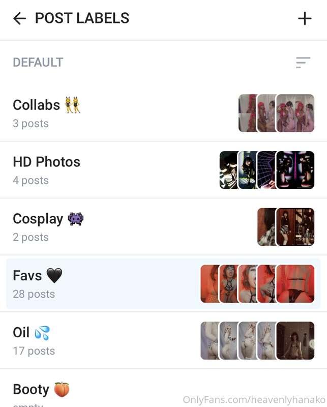 OF added this new feature! I’ll slowly be adding more and mo..