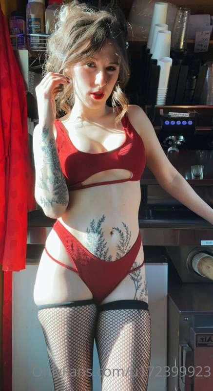The boys liked me in red today, should I get more?