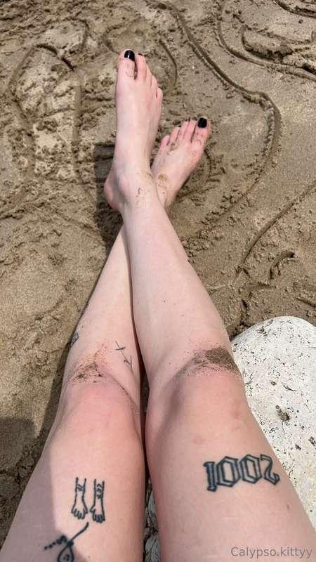 Beach feet 👣
