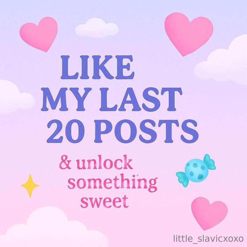 want a treat? 🍬like 20 of my postscomment “🔥” under this one..