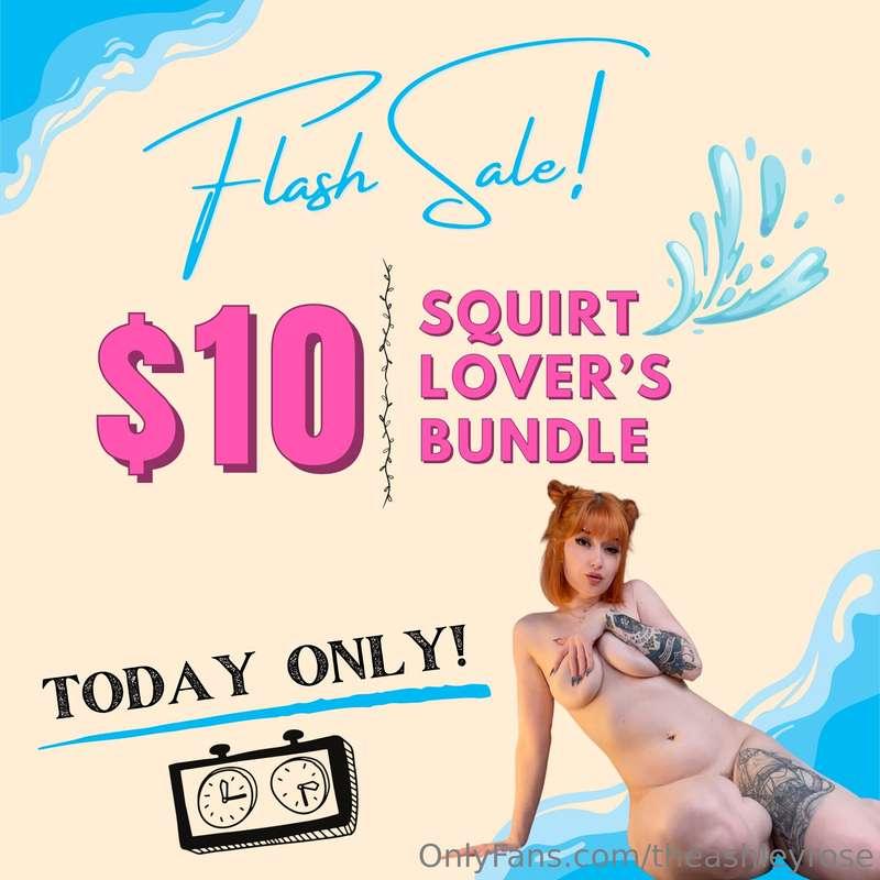 Tip $10 if you wanna see my pink pussy GUSH! 💦☺️