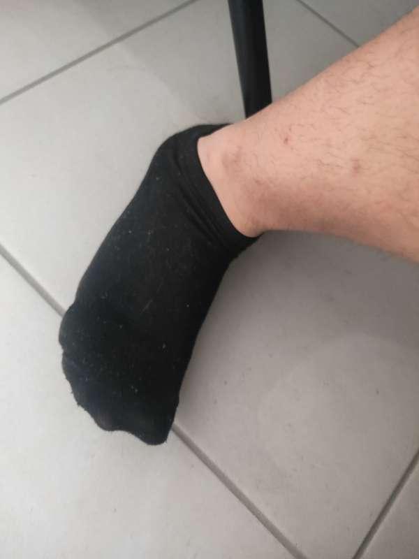 Come here and take my socks off