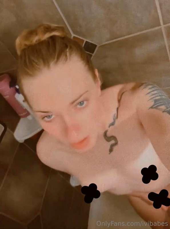 Got so freaking horny in the shower, I think I could take a ..
