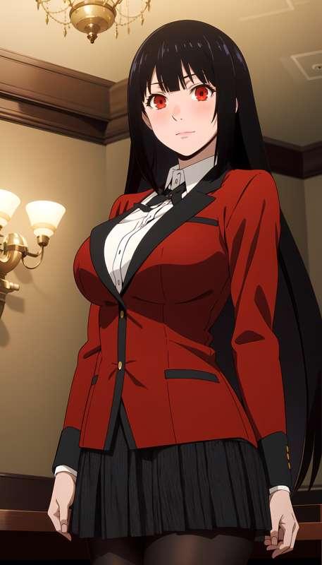 Jabami Yumeko. Kakegurui