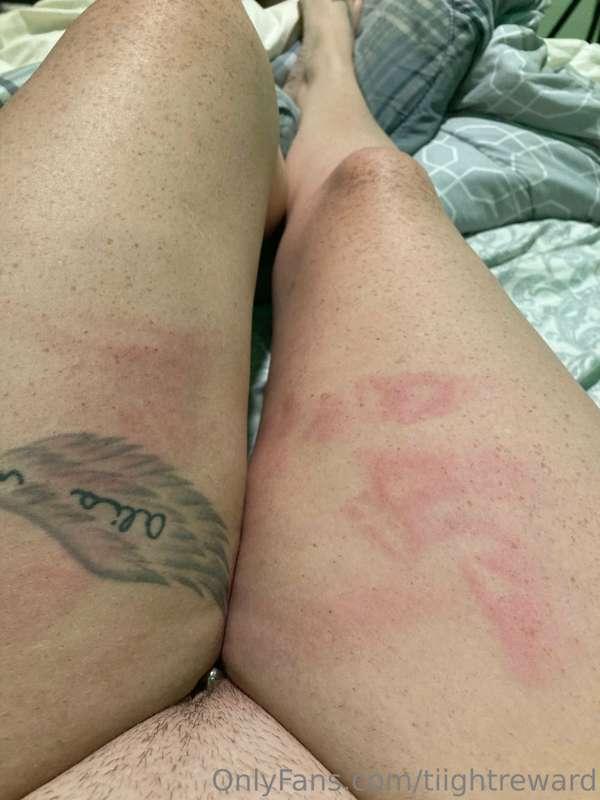 The aftermath of a sluts punishment 😈🫣🥵
