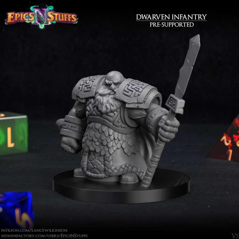 Christmas Calender Day 15 - Dwarven Infantry V5