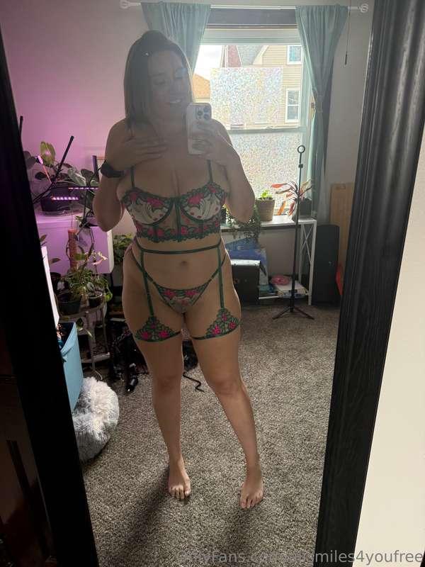 You’re gonna want to see what happens when this lingerie com..