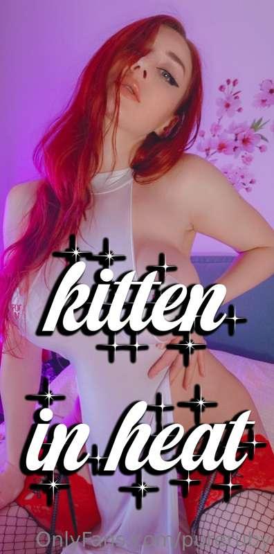 Your favorite redhead, Ruby, is on heat and ready to play! 🔥..