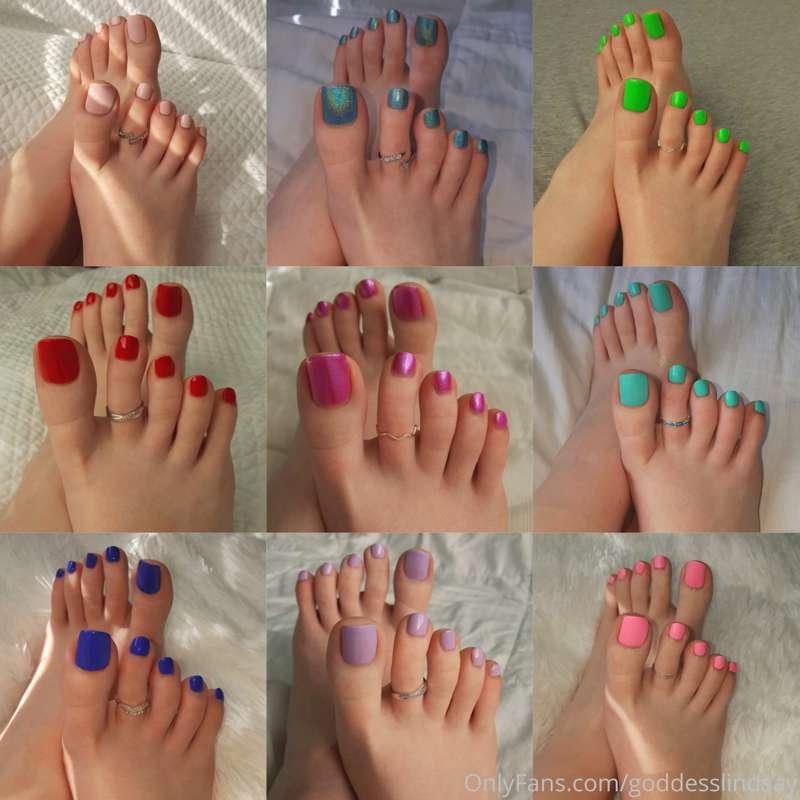 A post for my toe lovers! 👣 These are just a few of my favor..