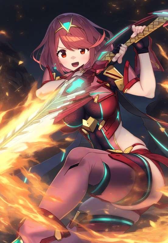 ホムラ / Pyra NTR (36 Pics)