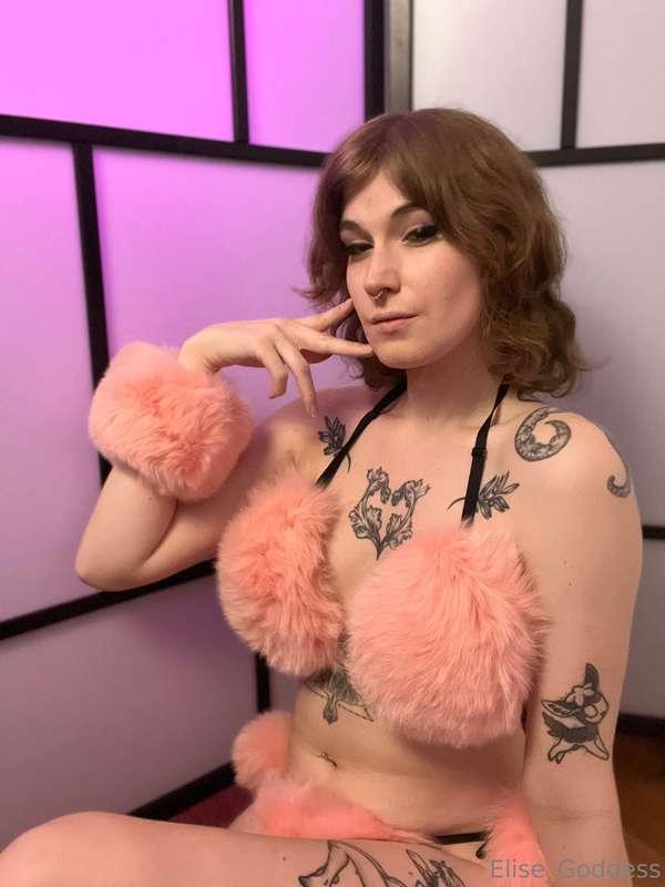 Fur Friday because you love seeing me in my fur-kini 