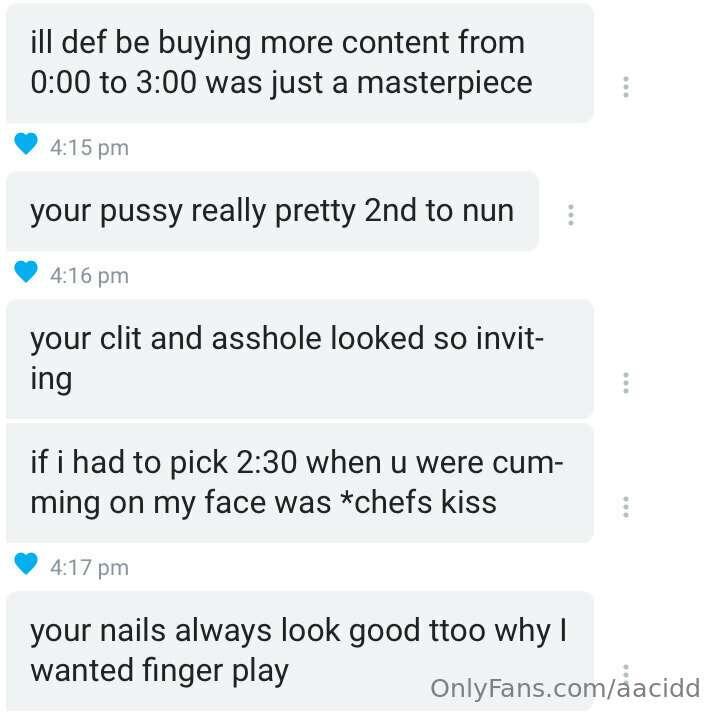 More of the review of my pre made video content. 🥰💋