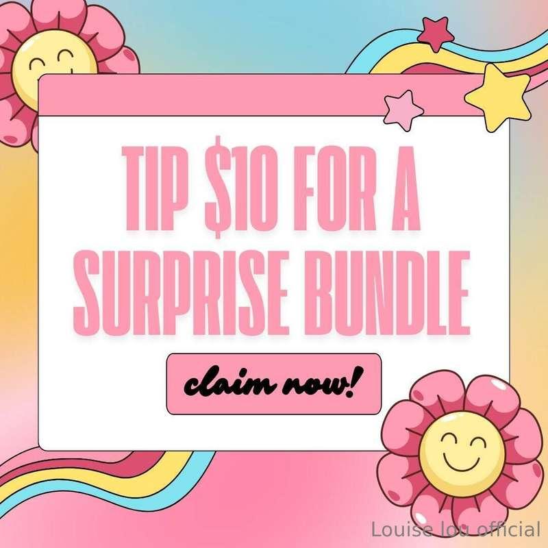 Let me surprise you 😝
