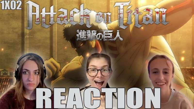 Attack on Titan - 1x2 That Day - The Fall of Shiganshina: Part 2 - Reaction