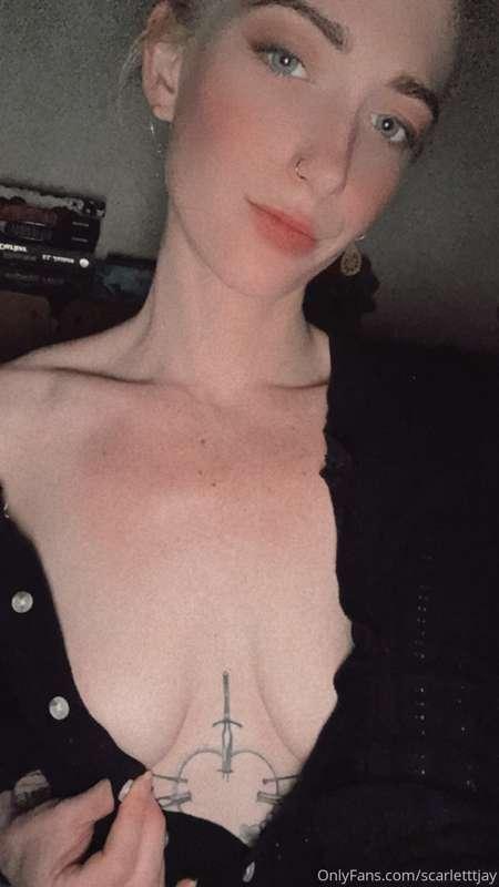 A little something before bed 😘 tip $5, one nip, $10 for two..