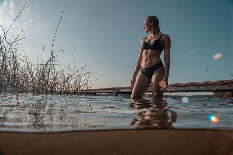 Marie C - In the lake :Camera Roll