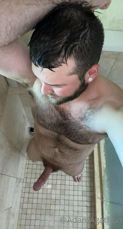 That after fishing shower always hits right 😈