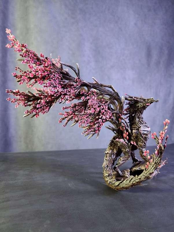 Cherry blossom dragon done!