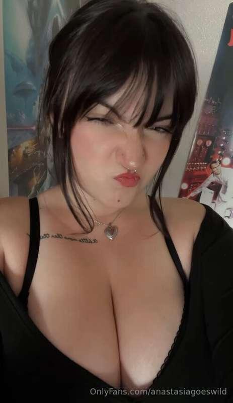 That bratty look you can't resist 😘💋 Now behave… or don’t 😈