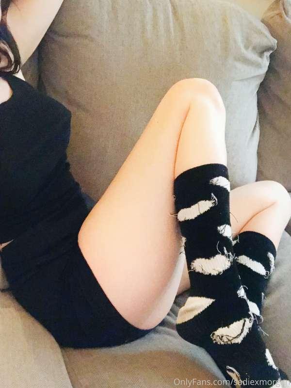 Wish I was still lounging in my fuzzy socks instead of worki..