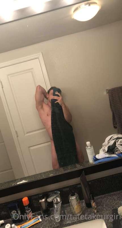 The towel can only cover so much