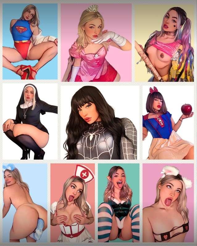  ONLY THE FIRST TO TIP $15 GET THIS COSPLAY BUNDLE! 😈