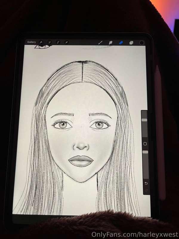 new portrait done! still lots to work on but happy with how ..