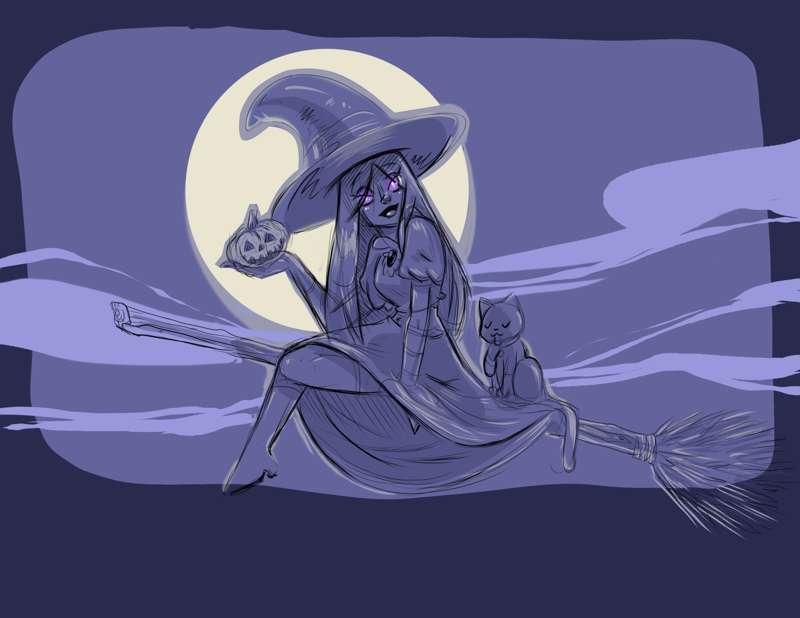 Witch Sketch
