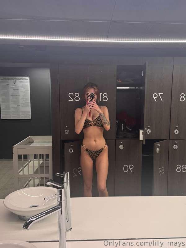 I think we could have a nice swim together. Maybe my swimsui..