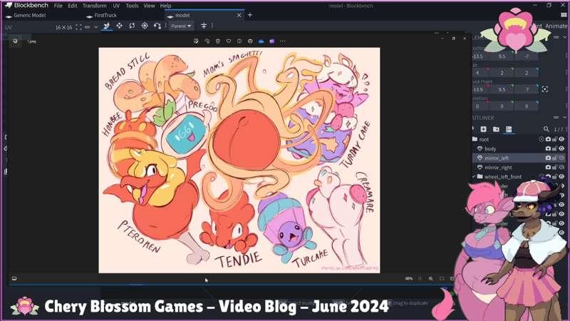 Cherry Blossom Games & WildeGems Video Blog - June 2024 -